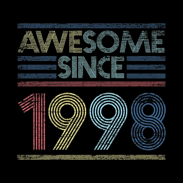 Vintage 21th Birthday Gifts - awesome since 1998 by AKSA shop