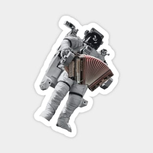 SPACE MUSICIAN Magnet