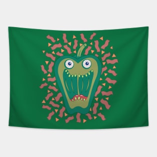 Screaming Bell Pepper Tapestry