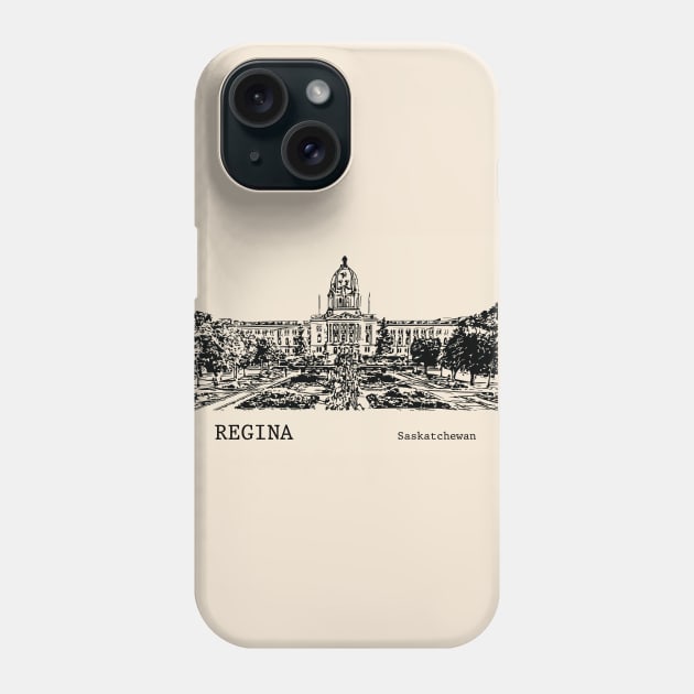 Regina Saskatchewan Phone Case by Lakeric