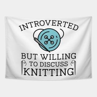 Introverted Knitting Tapestry