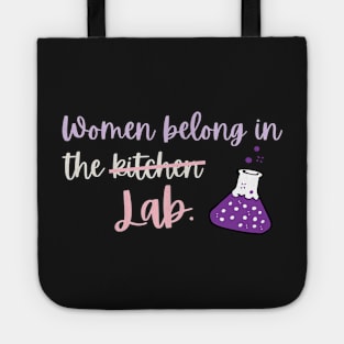 Women belong to Laboratory Tote