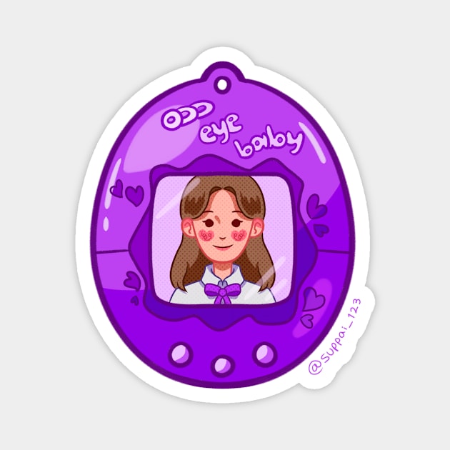 Loona Choerry Tamagotchi Magnet by Ivi123