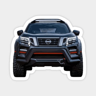 Nissan Navara Illustration Magnet