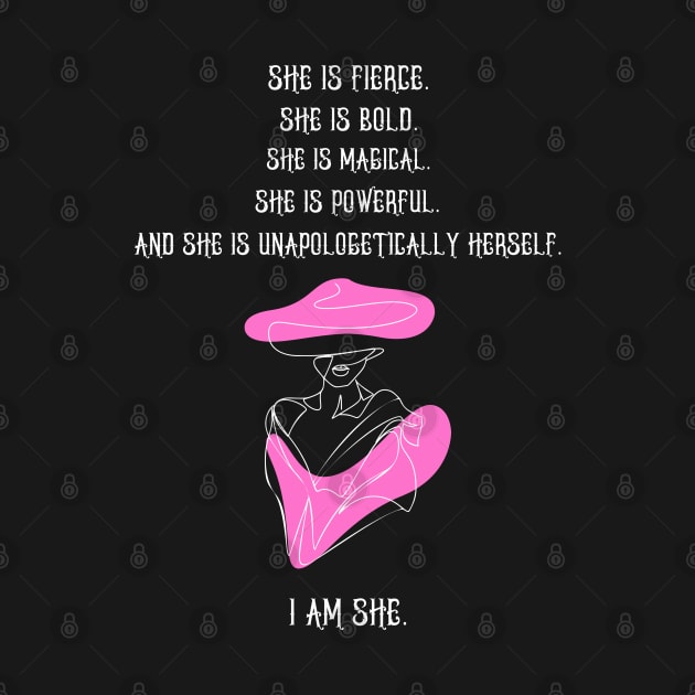 She is Fierce | Empowering by Soulfully Sassy