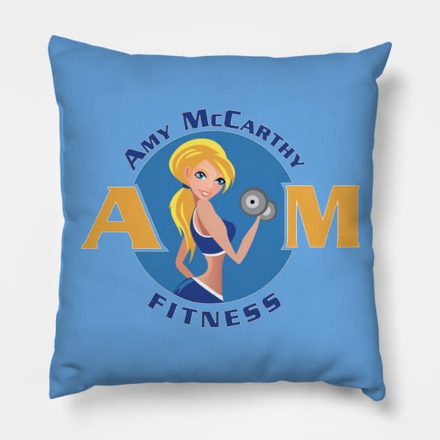 Amy McCarthy Fitness Pillow by amymccathyfit