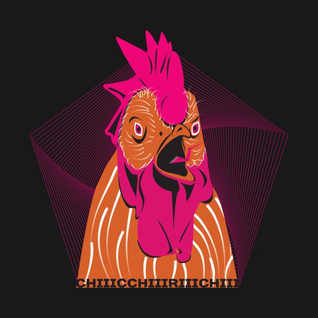 Screaming Rooster by Stecra