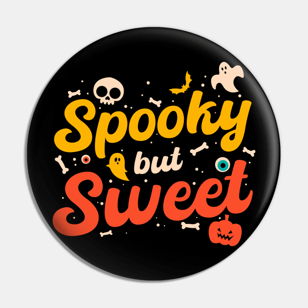 Spooky But Sweet Pin by devilcat.art