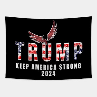 Trump '24 Keep America Strong Tapestry