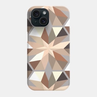 Geometric Natural Colors Pattern Phone Case