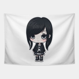 little emo girl Tapestry