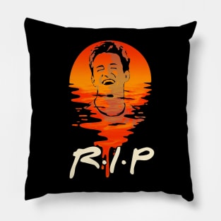 rip matthew perry Pillow