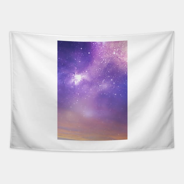 Dusk on a Far Away Galaxy Tapestry by LaurenPatrick