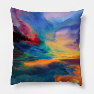 Abstract Acrylic Pillow