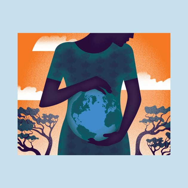 Mother Earth by Neil Webb | Illustrator