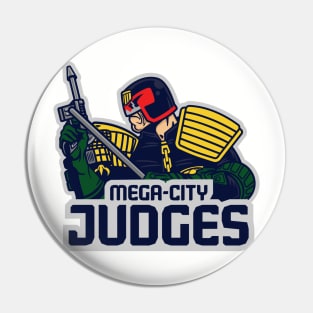 Mega City Judges Pin