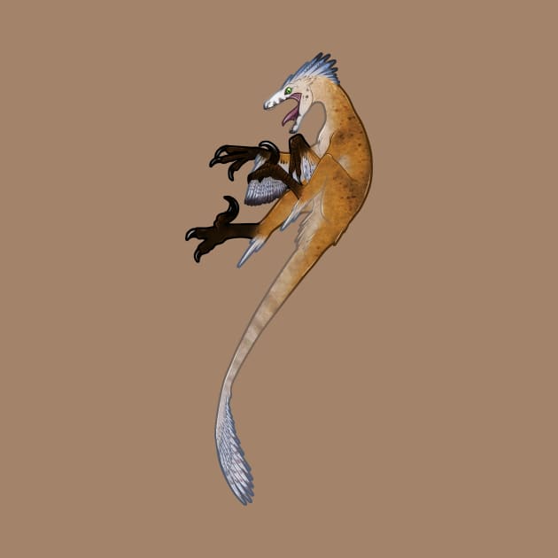 Velociraptor (White) by Radiantglyph