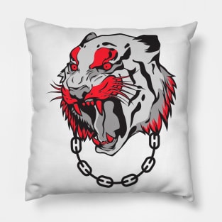 White Tiger Pillow