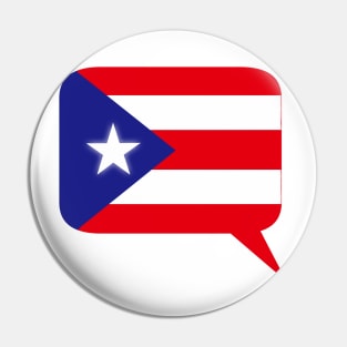 PR Voice - Puerto Rico Pride: Puerto Rican Pin