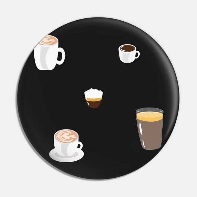 Coffee Sticker Pack Pin by jhsells98