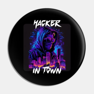 Hacker in Town 3 Pin