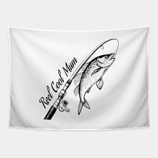 Reel Cool Mum Fishing Tapestry