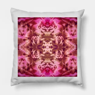 Solar Print Pattern 3 in Pink Pillow