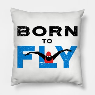 Born to Fly Womens Swimming Pillow