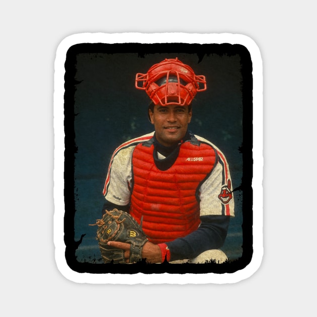 Sandy Alomar Jr. in Cleveland Guardians Magnet by anjaytenan