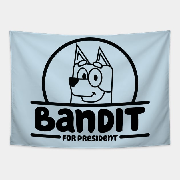 Bandit Heeler Tapestry by Thomas C Park