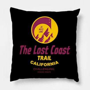 The Lost Coast Trail King Range California Pillow