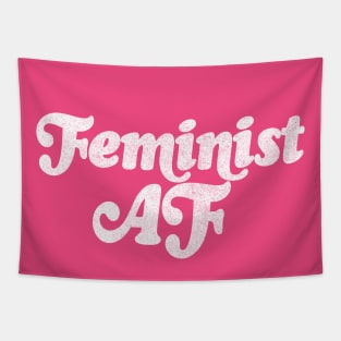 Feminist AF - Feminist Statement Design Tapestry