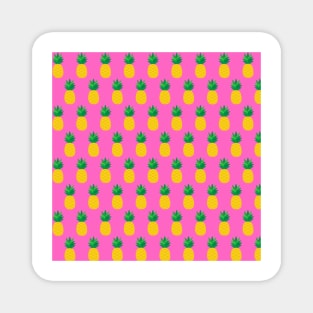 Pink Pineapple Magnet