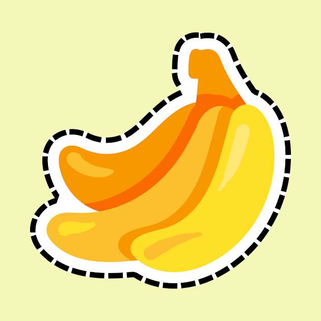 Fruit Banana by Usea Studio