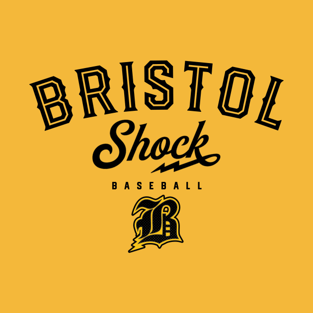 Bristol Shock Baseball over Yellow by CTLBaseball