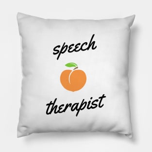 Speech Therapist Cute Funny Design Pillow