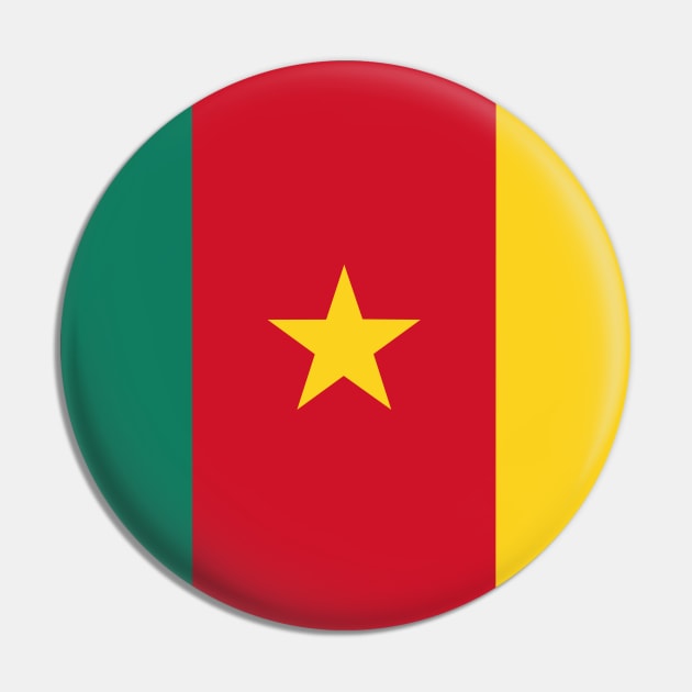 Flag of Cameroon Pin by DiegoCarvalho