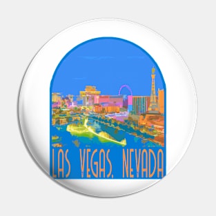 Las Vegas Decal Pin