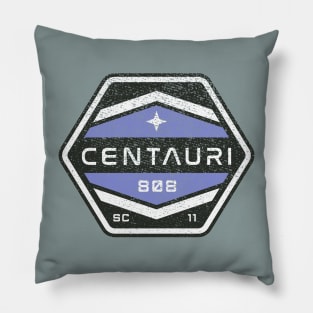 Centauri patch Pillow