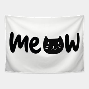 Meow meow Cat Tapestry