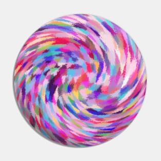 Confetti Swirl Pin