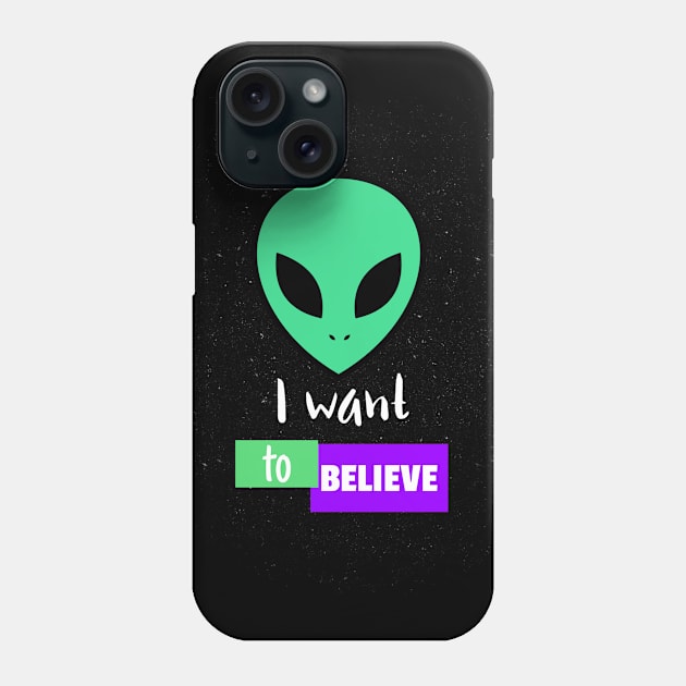 I want to believe Phone Case by American VIP