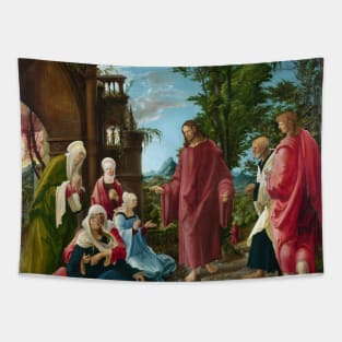 Christ Taking Leave of His Mother by Albrecht Altdorfer Tapestry