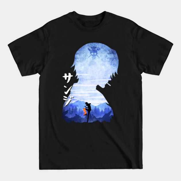 Disover Minimalist Silhouette Sanji - Sanji - T-Shirt