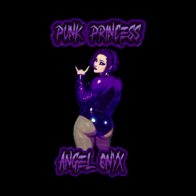 Angel onyx punk Princess anime v1 by Angel Onyx merch