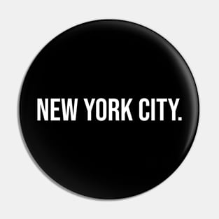 New York City Pin