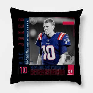 Mac Jones Paper Poster Pillow