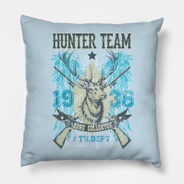 Hunter Team Pillow by Verboten