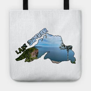 Lake Superior Outline (Palisade Head) Tote