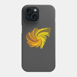 Asia map echo Phone Case